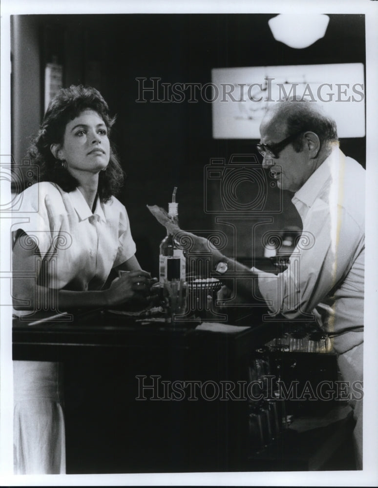 Undated Press Photo Mary Page Keller and Stanley Brock star in Duet - cvp40781- Historic Images