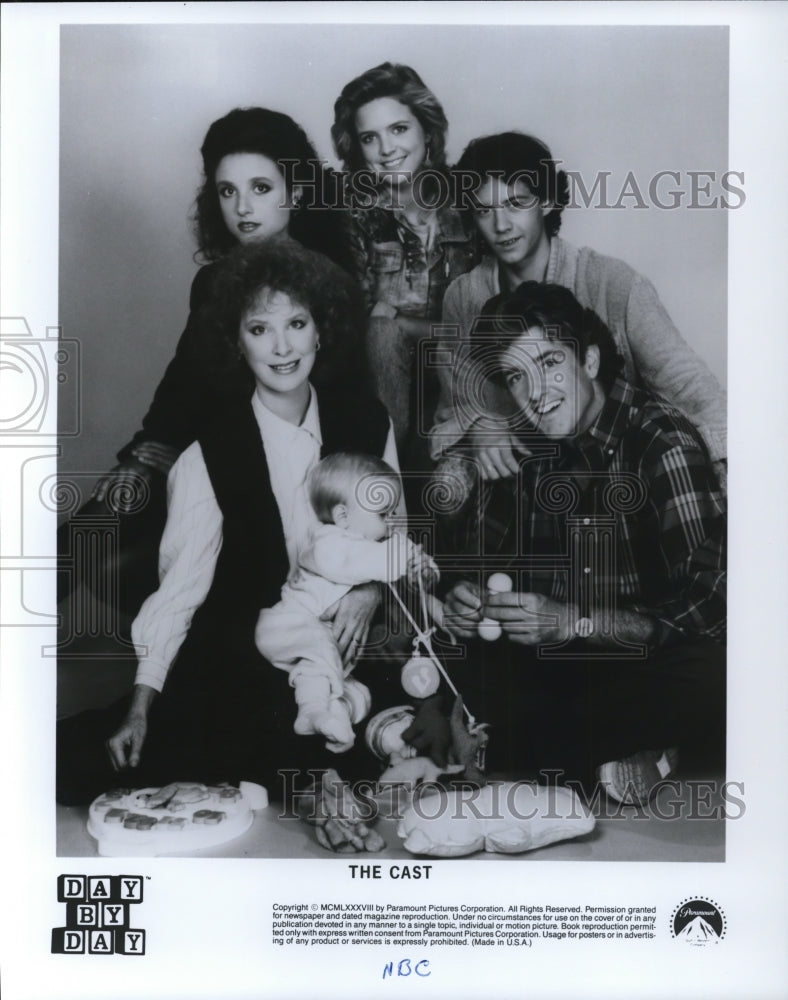Undated Press Photo The Cast of Day by Day - cvp40920- Historic Images
