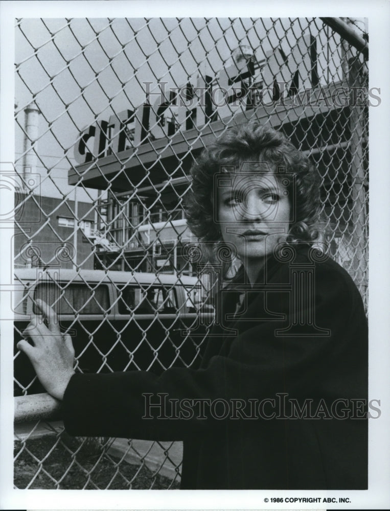 1986 Press Photo Christine Ebersol in Acceptable RIsks - cvp40985- Historic Images
