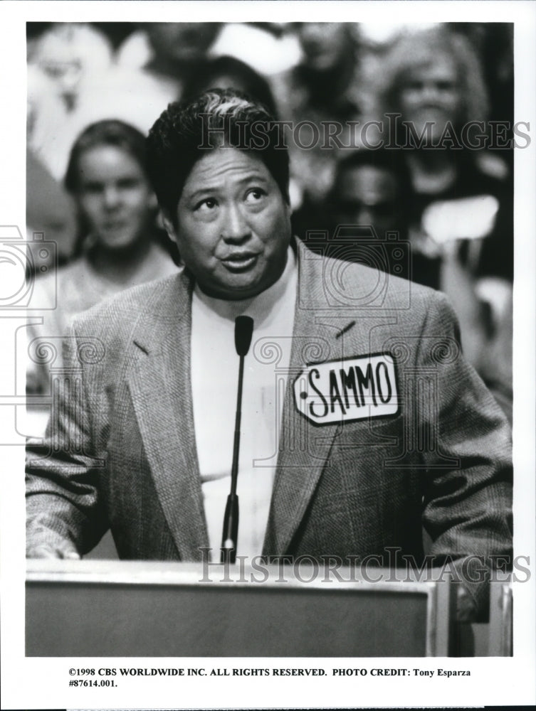 Press Photo Sammo Hung in CBS's Martial Law - cvp41001- Historic Images