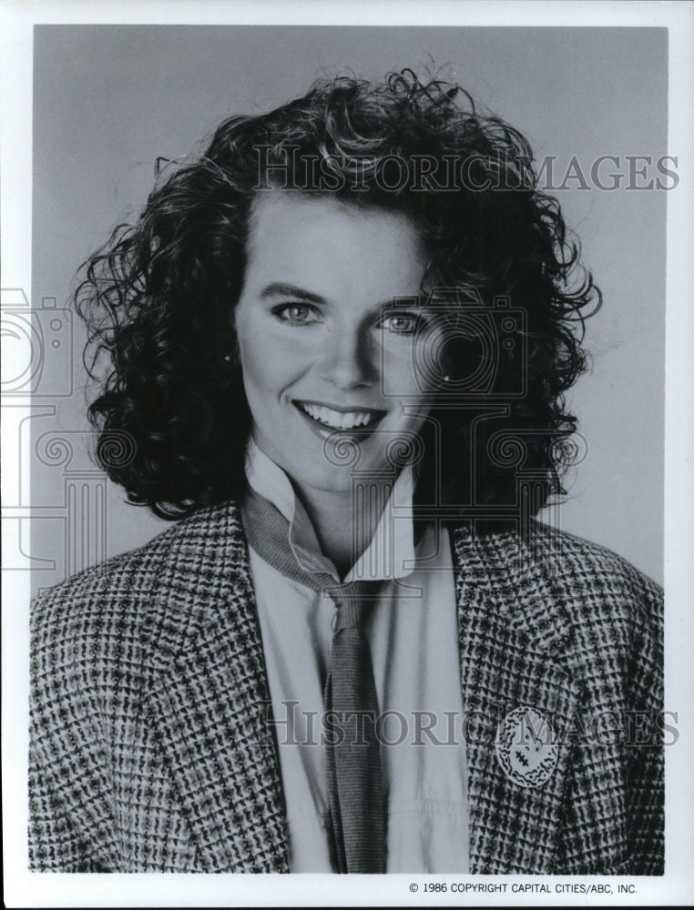 1986 Press Photo Yvette Nipar in General Hospital - cvp41340- Historic Images