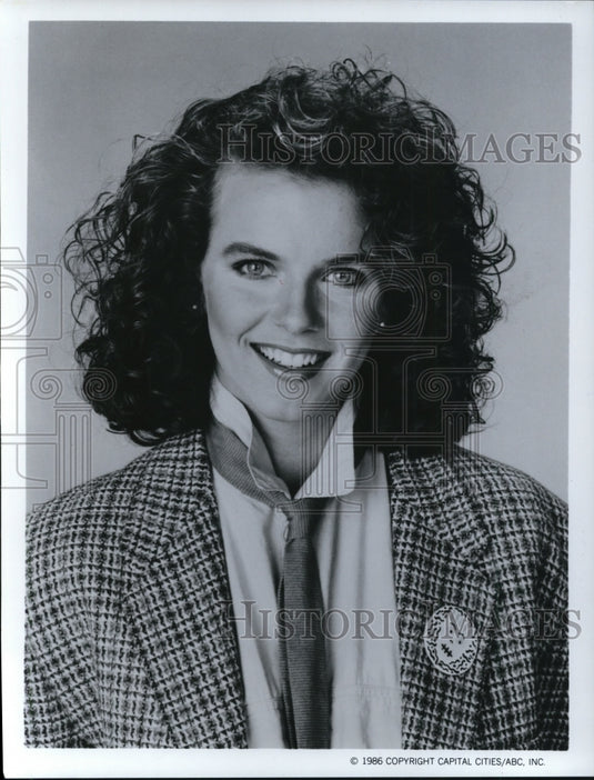 1986 Press Photo Yvette Nipar in General Hospital - cvp41340- Historic Images