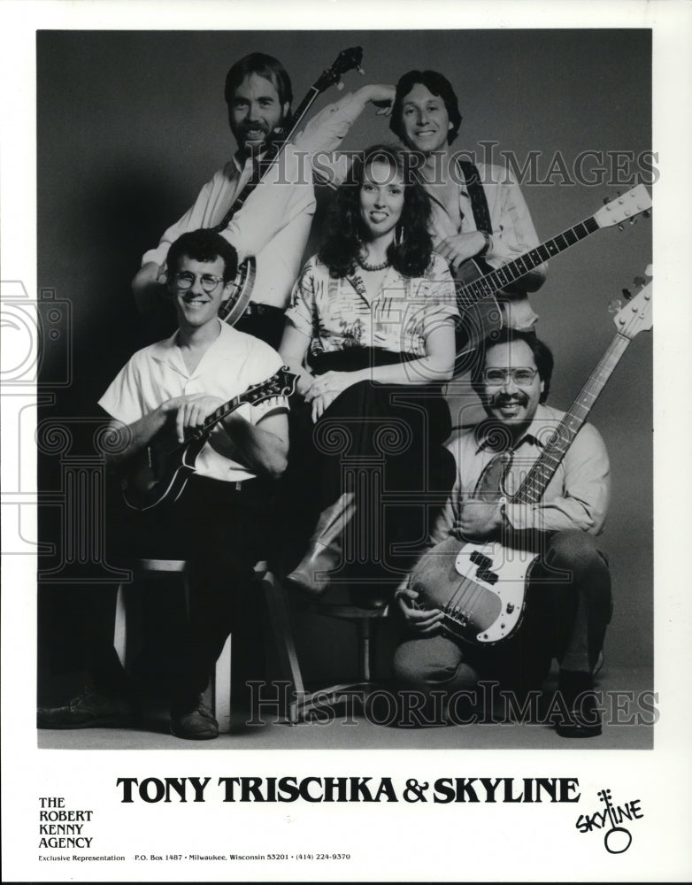 1986 Press Photo Tony Trischka and Skyline - cvp41410- Historic Images