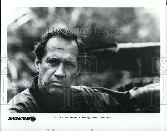 1986 Press Photo David Carradine in The Escape - cvp41805- Historic Images