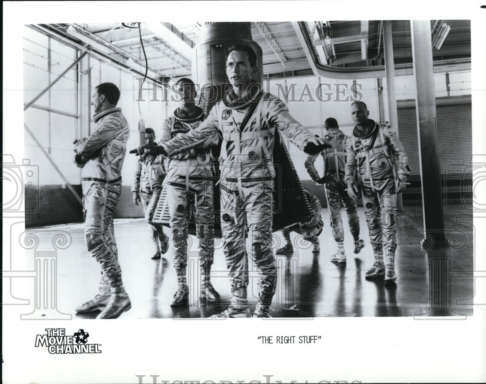 1985 Press Photo Sam Shepherd and Ed Harris star in The Right Stuff - cvp41947- Historic Images