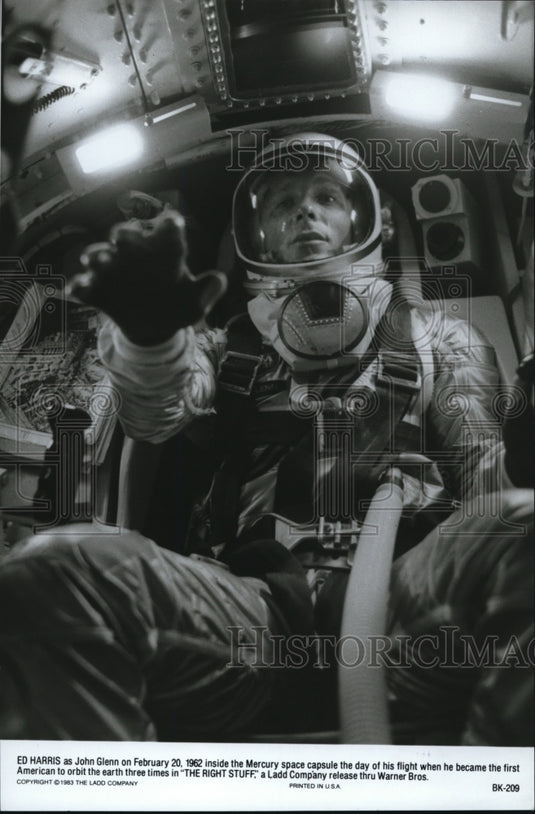 1983 Press Photo Ed Harris stars as John Glenn in The Right Stuff - cvp42128- Historic Images