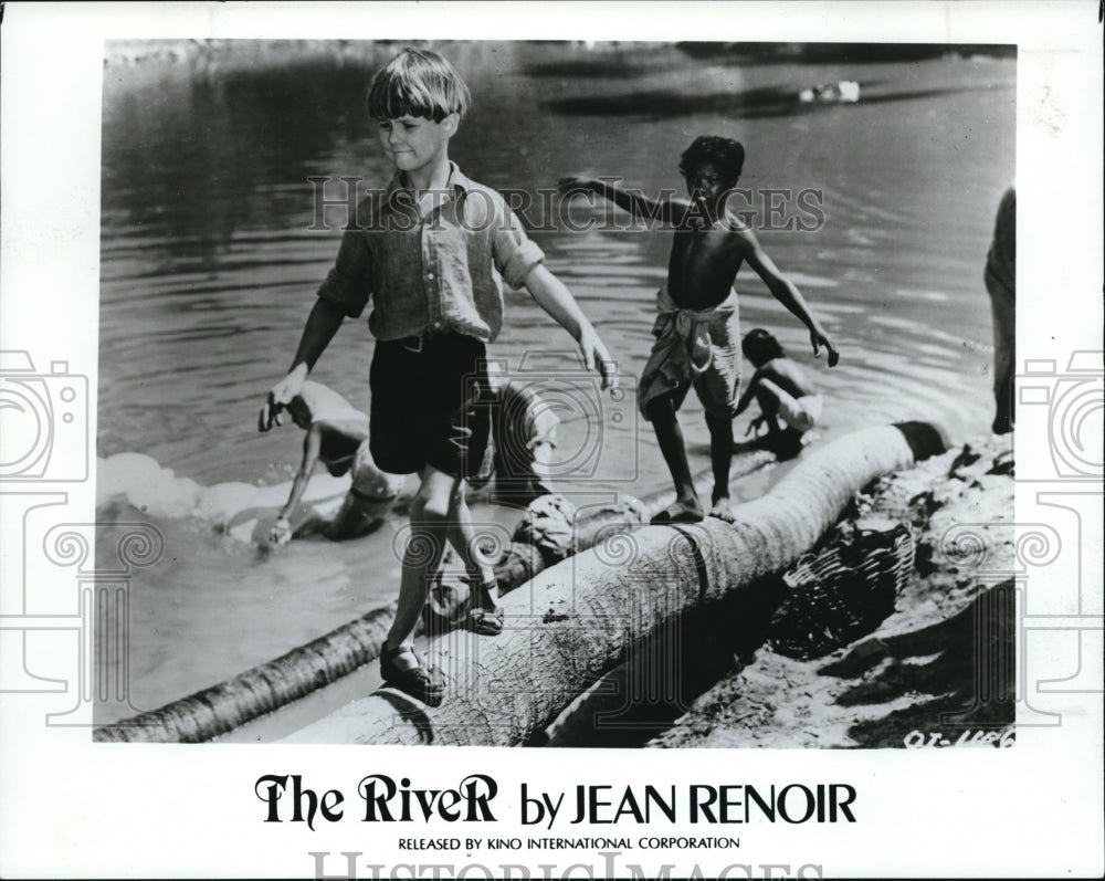 1987 Press Photo Scene from The River movie by Jean Renior - cvp42261- Historic Images