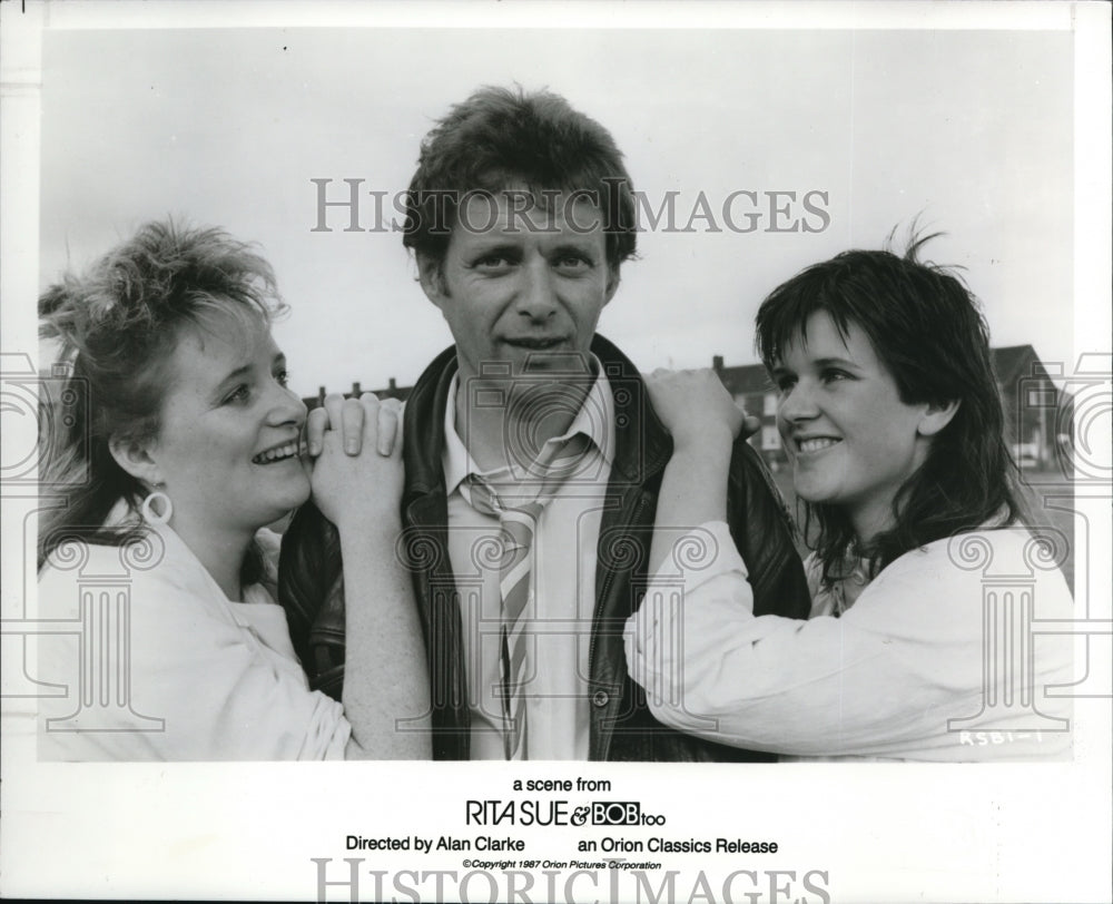 1988 Press Photo Movie Rita, Sue and Bob Too - cvp43093- Historic Images