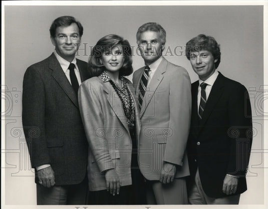 Undated Press Photo WKYC TV 11PM News Team - cvp43879- Historic Images