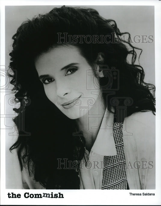 Undated Press Photo Theresa Saldana stars on The Commish TV show - cvp44209- Historic Images
