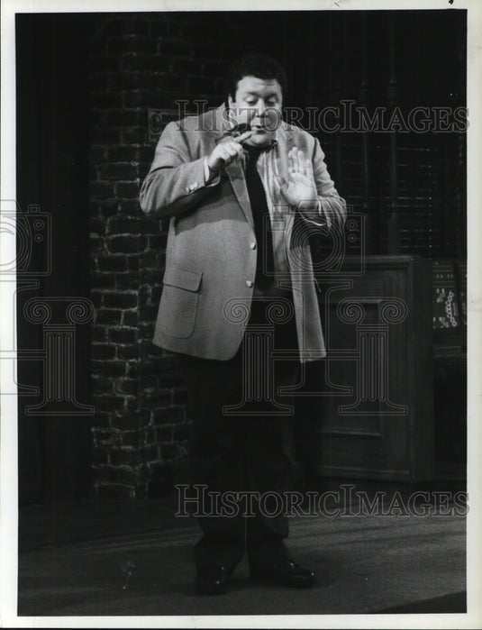 1984 Press Photo Goerge Wendt in "Cheers" - cvp44422- Historic Images
