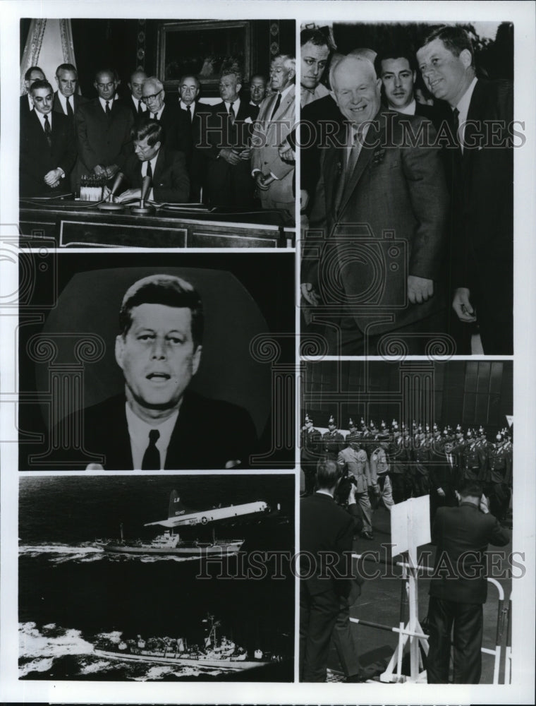 1983 Press Photo Kennedy&#39;s Foreign Record on JFK- Historic Images