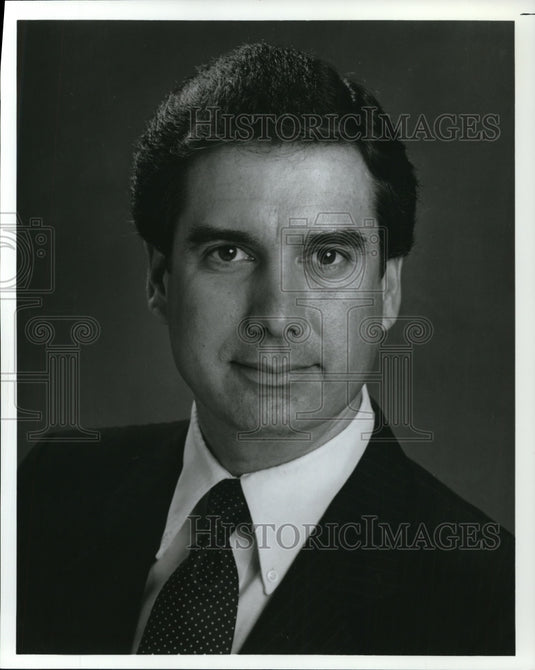 Press Photo Grant Zalba Program Manager WJKW-TV - cvp44544- Historic Images
