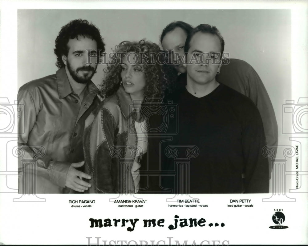 Press Photo Marry Me Jane Rich Pagano Amanda Kravat Tim Beattie Dan Petty- Historic Images