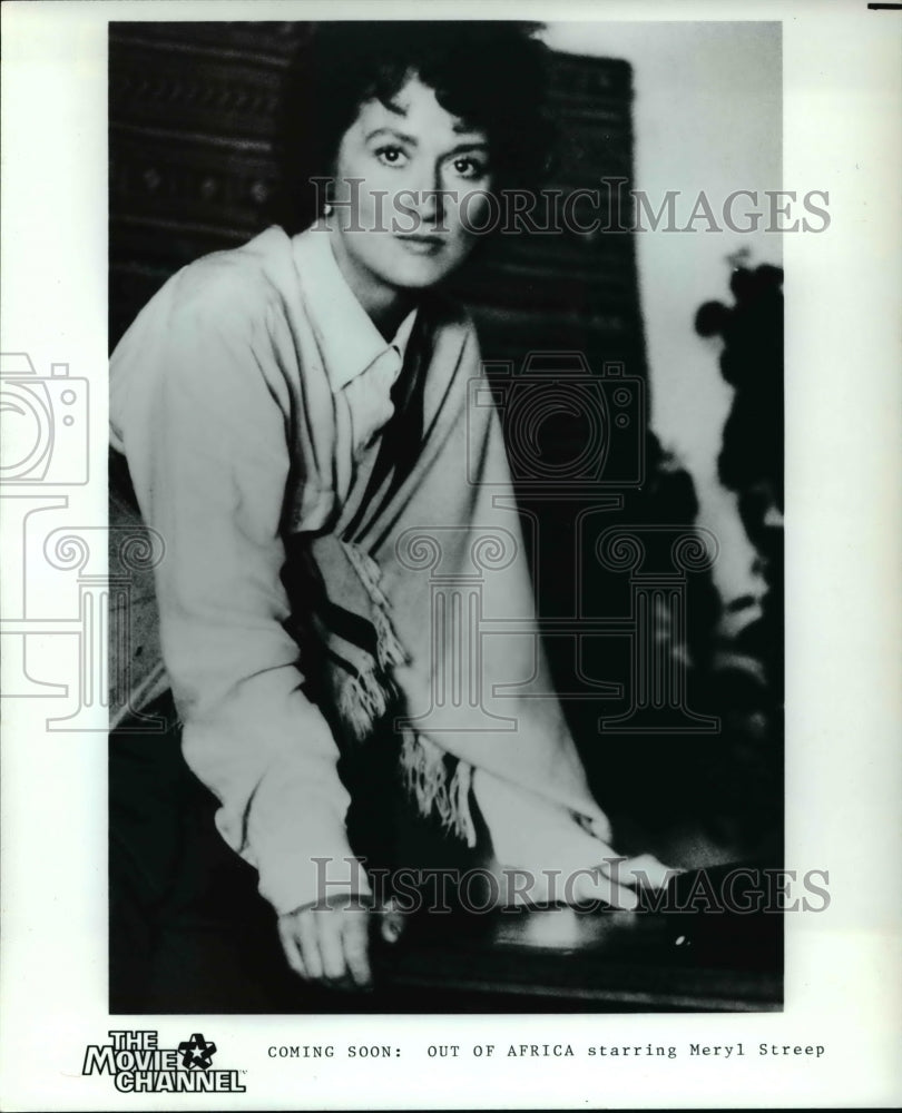 1987 Press Photo Meryl Streep stars in Out of Africa - cvp45284- Historic Images