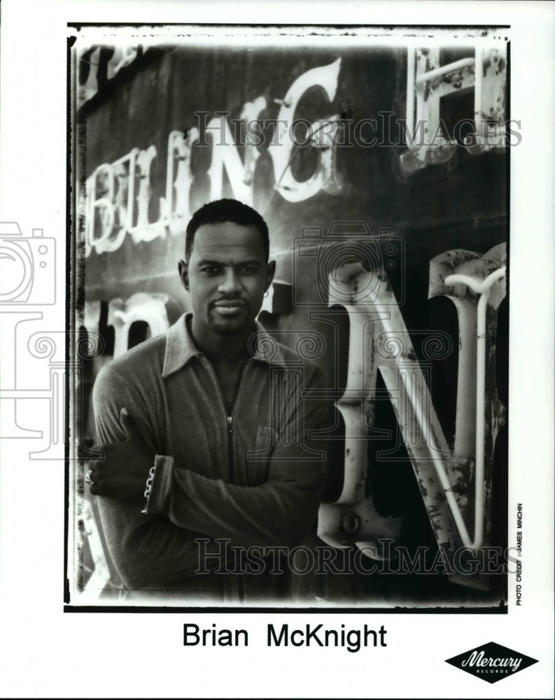 Undated Press Photo Singer Brian McKnight - cvp45335- Historic Images