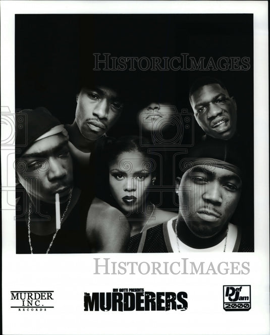 Undated Press Photo Jay-Z Ja Rule DMX Murder Inc. Rap Group- Historic Images