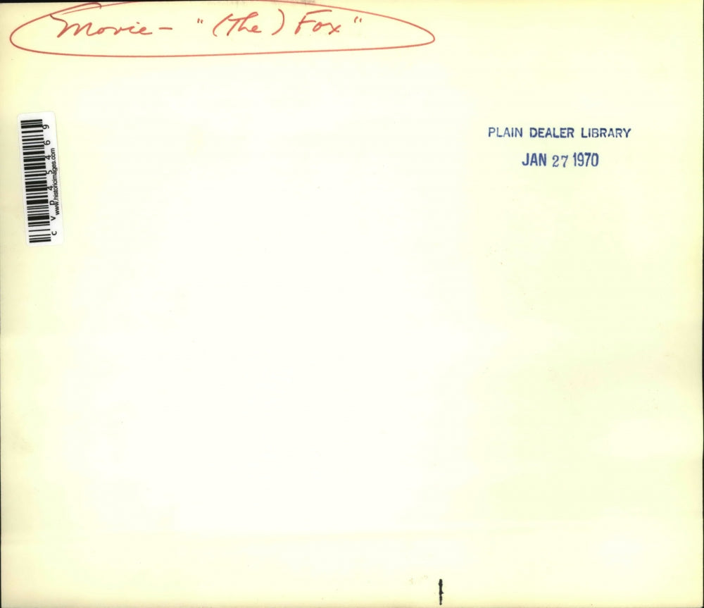 1970 Press Photo Sandy Dennis and Anne Heywood in The Fox - cvp45469