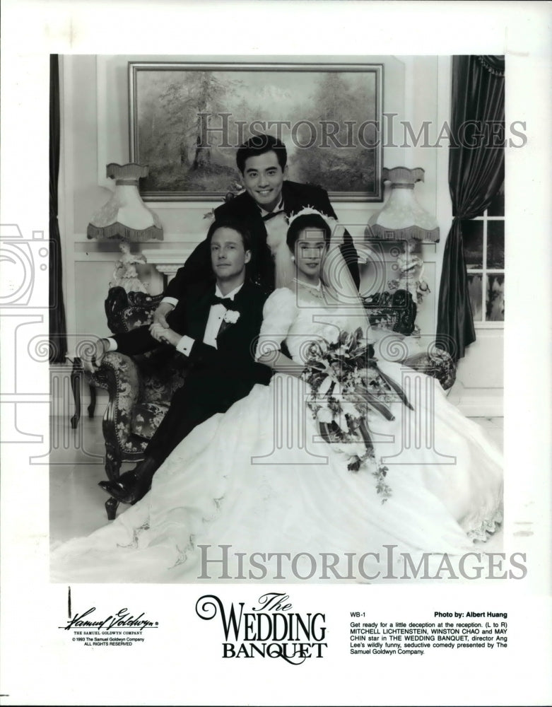 1993 Press Photo MItchell Lightenstein Wintson Chad "The Wedding Banquet"- Historic Images