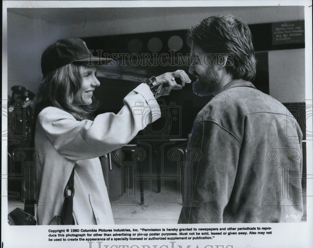 1980 Press Photo Jill Clayburgh and Michael Douglas star in It&#39;s My Turn- Historic Images