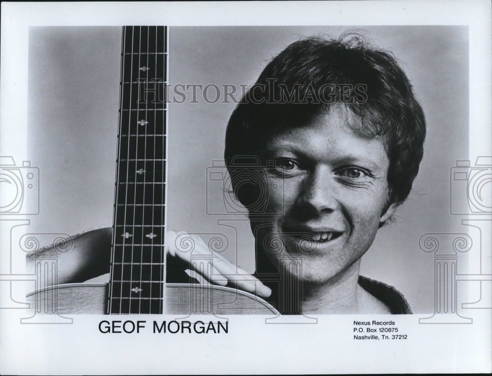 1982 Press Photo Geof Morgan - cvp46307- Historic Images