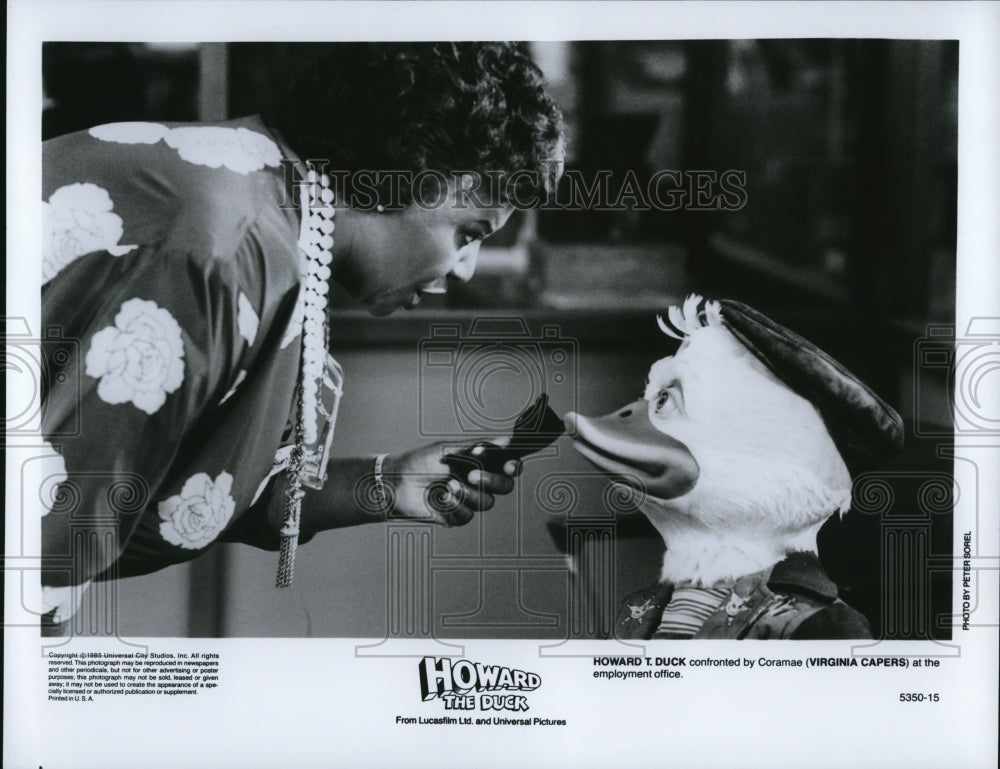 1987 Press Photo Virginia Capers stars as Coramee in Howard the Duck - cvp46388- Historic Images