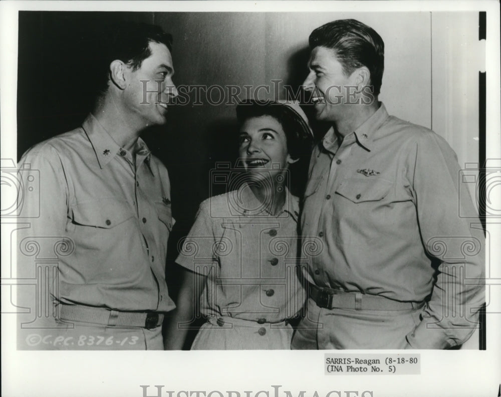 1980 Press Photo Ronald Reagan- Historic Images