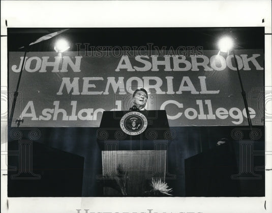 1983 Press Photo President Ronald Reagan- Historic Images