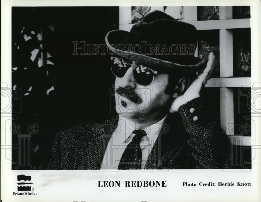 1991 Press Photo Leon Redbone - cvp46494- Historic Images