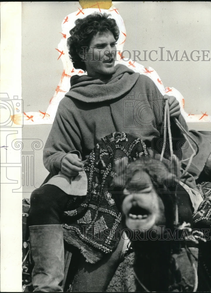 1981 Press Photo Ken Marshall stars in title role in La Pelle Marco Polo- Historic Images