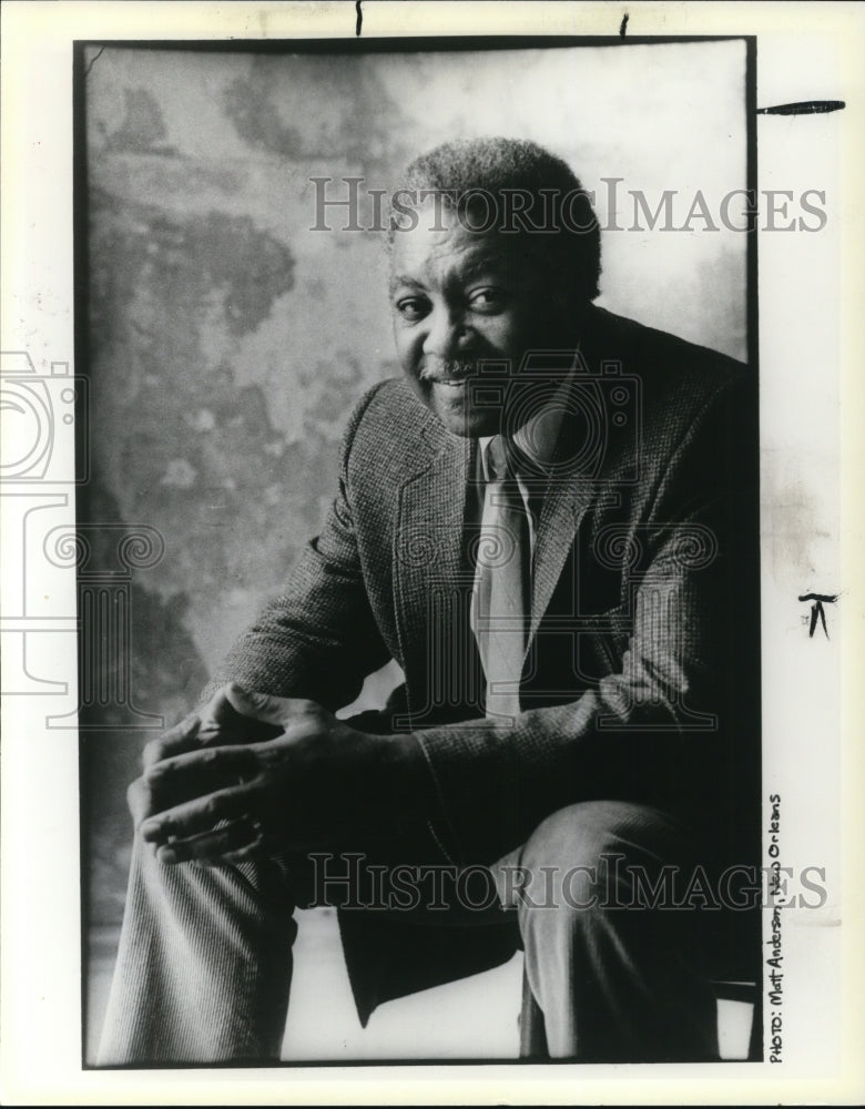 1987 Press Photo Ellis Marsalis American Jazz Pianist and Teacher - cvp46969- Historic Images