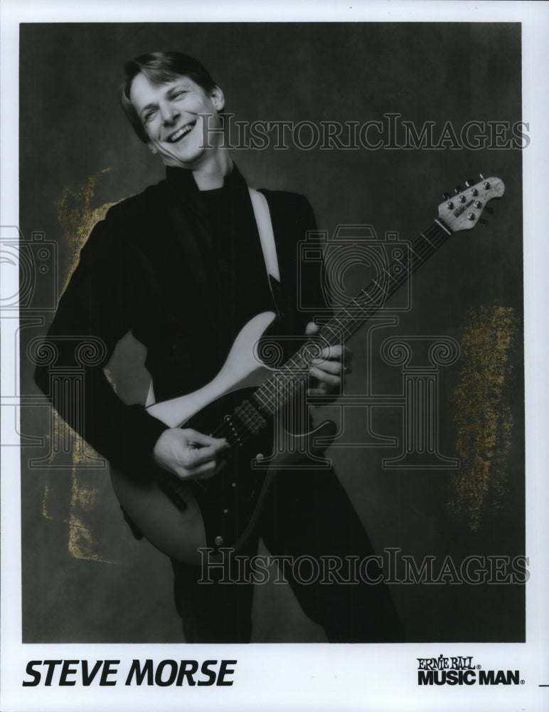 1989 Press Photo Steve Morse American Rock Musician and Songwriter - cvp47345- Historic Images