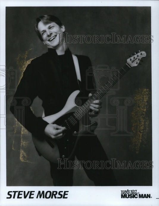 1989 Press Photo Steve Morse American Rock Musician and Songwriter - cvp47345- Historic Images