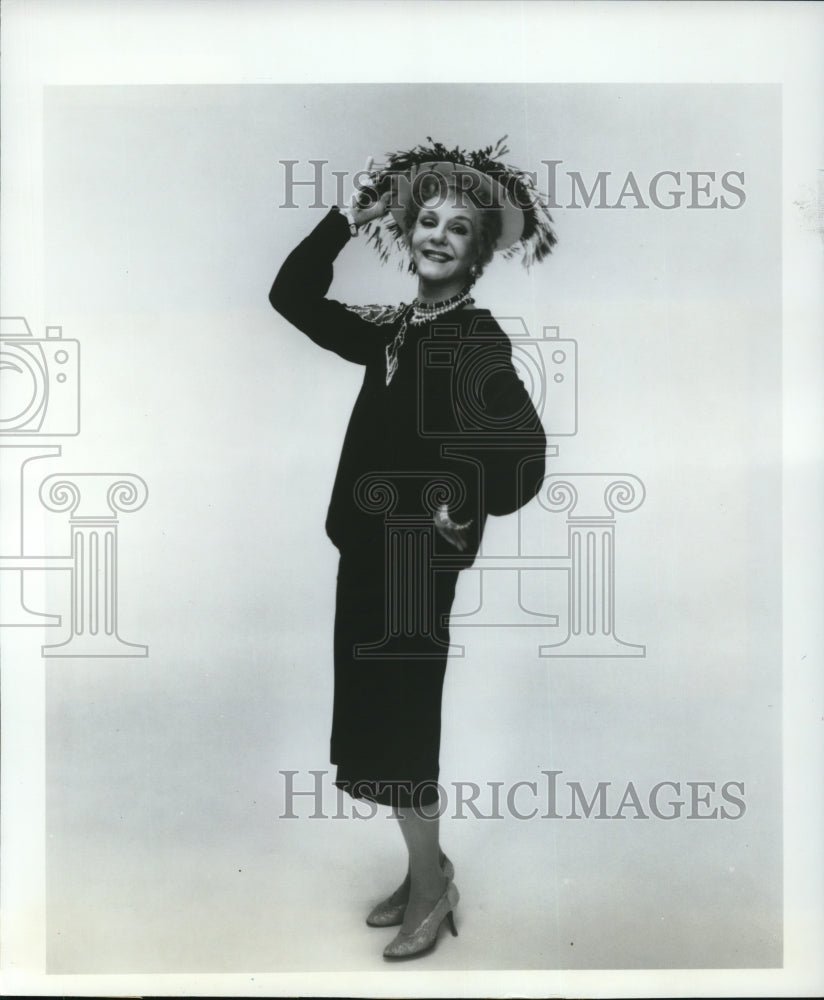 1986 Press Photo Mary Martin stars as Leatrice Monsee in Legends musical comedy- Historic Images