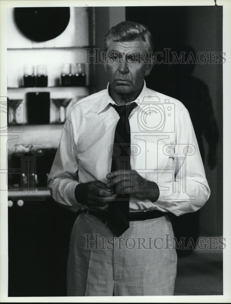 1986 Press Photo Andy Griffith stars in Matlock drama TV series - cvp47381- Historic Images
