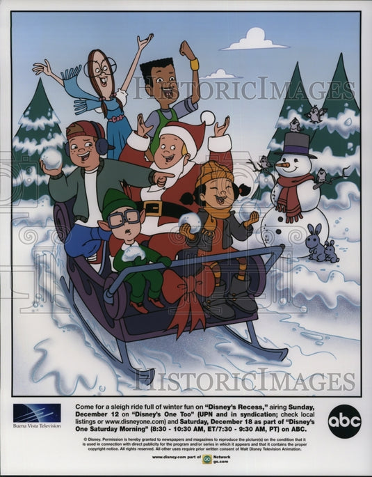 Undated Press Photo Scene from Disney's Recess - cvp47579- Historic Images