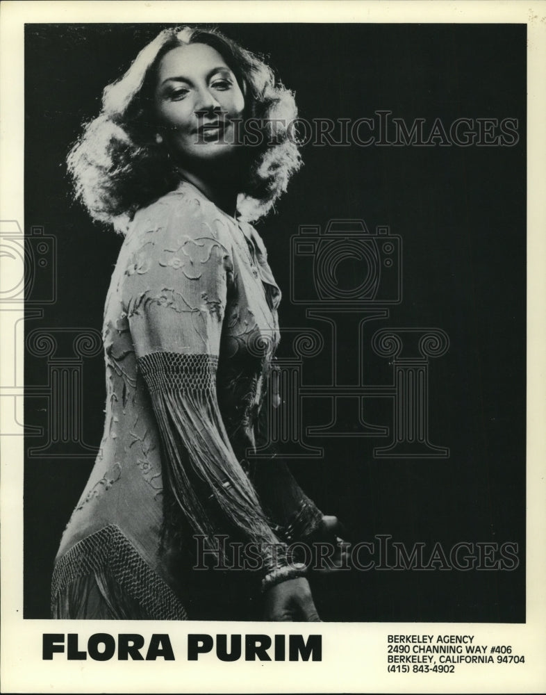 1983 Press Photo Flora Purim- Historic Images