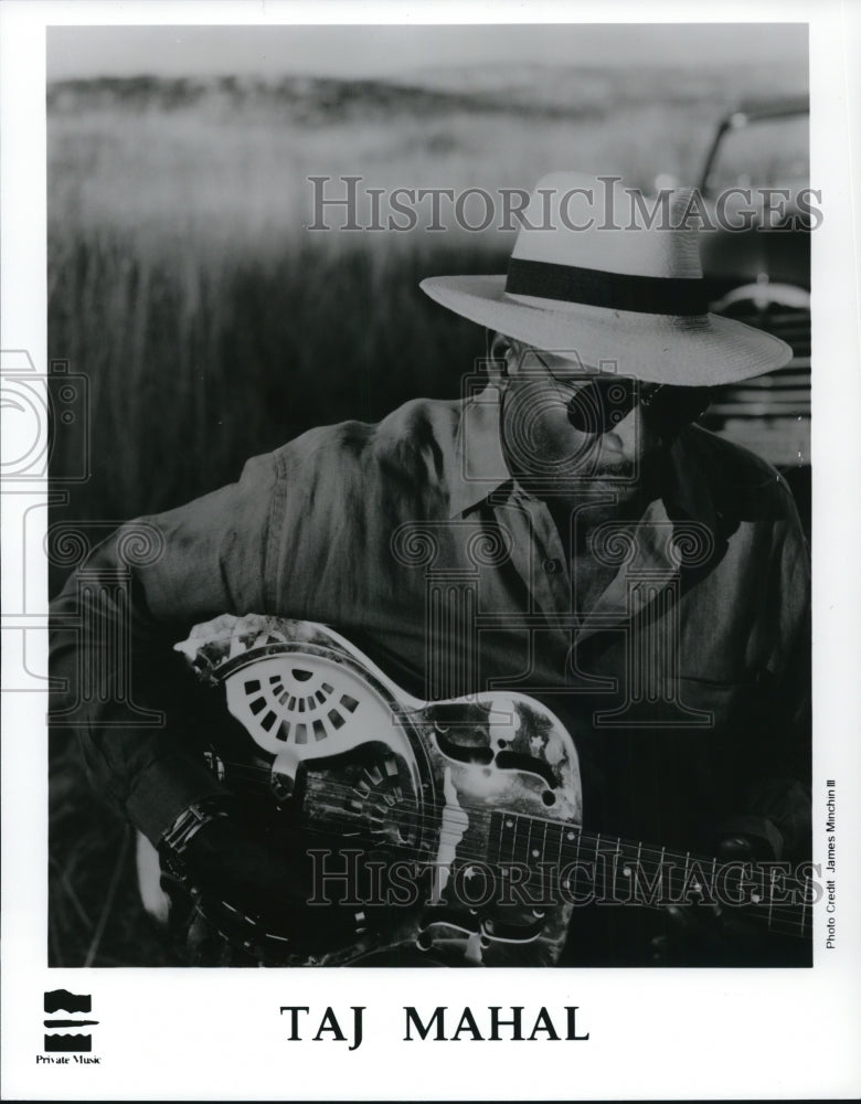 Undated Press Photo Taj Mahal Blues Reggae Singer Songwriter and Musician- Historic Images