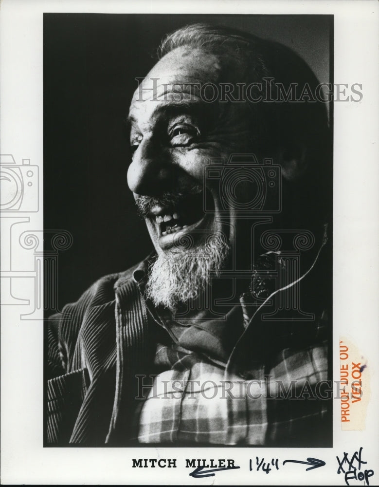 Undated Press Photo Mitch Miller Conductor - cvp48624- Historic Images