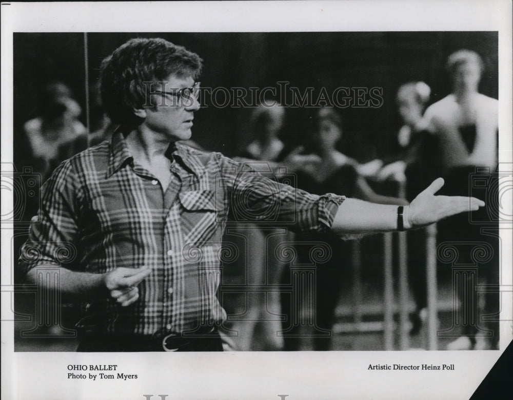 1980 Press Photo Heinz Poll in Ohio Ballet - cvp48981- Historic Images