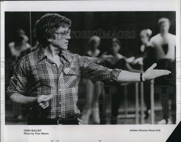 1980 Press Photo Heinz Poll in Ohio Ballet - cvp48981 - Historic Images