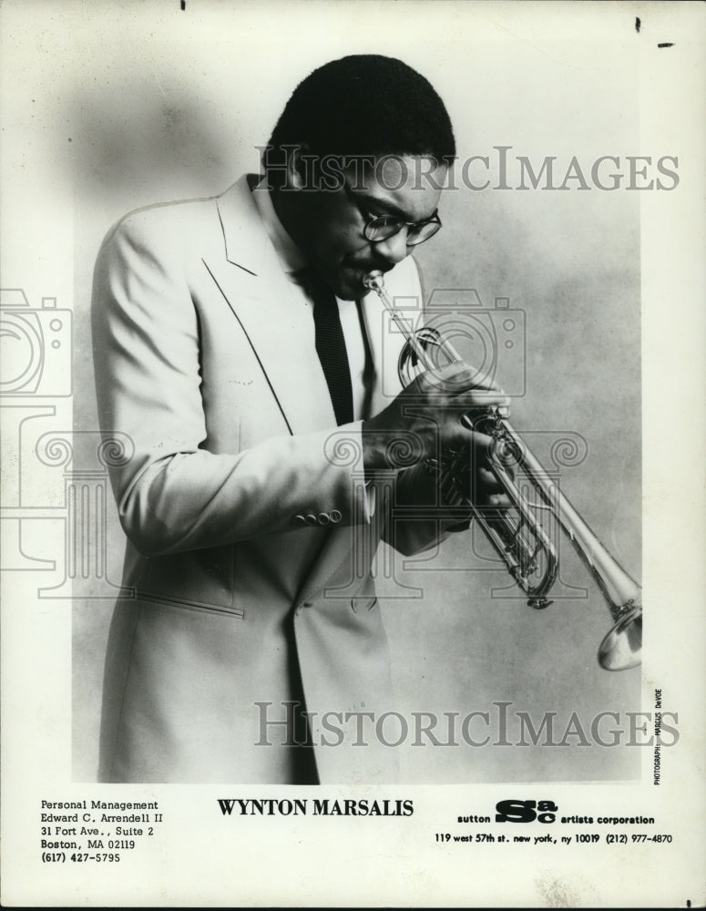 1983 Press Photo Wynton Marsalis - cvp49150- Historic Images