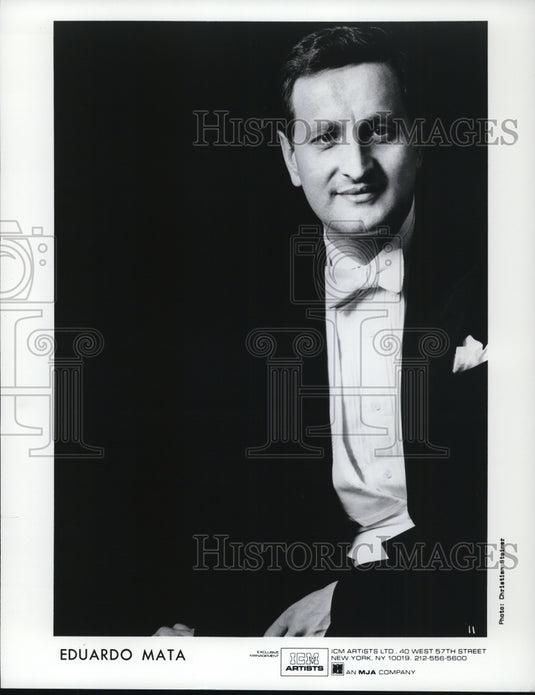 1984 Press Photo Eduardo Mata - cvp49331- Historic Images