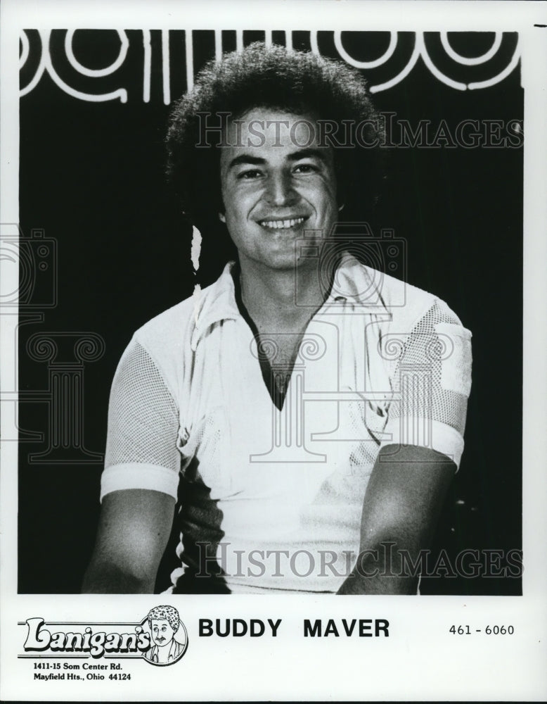 1982 Press Photo Buddy Maver - cvp49484- Historic Images