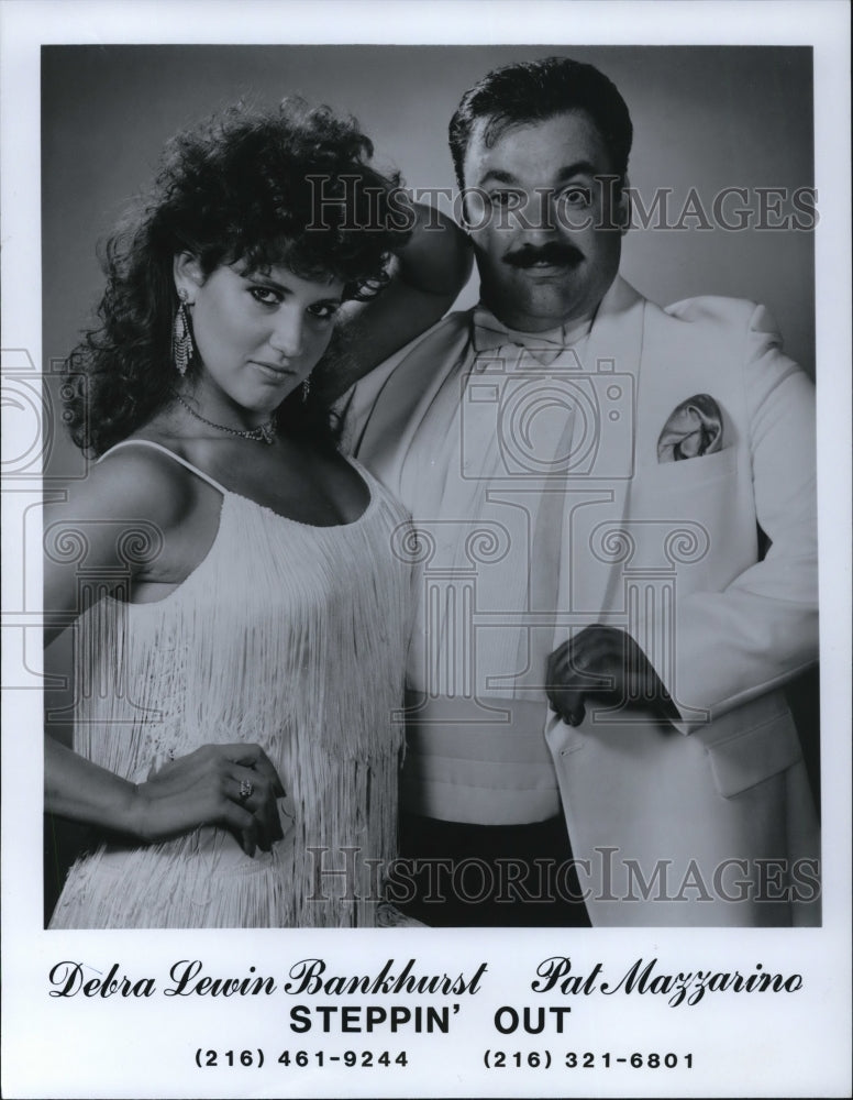 1989 Press Photo Debra Lewin Bankhurst &amp; Pat Mazzarino in Steppin&#39; Out- Historic Images