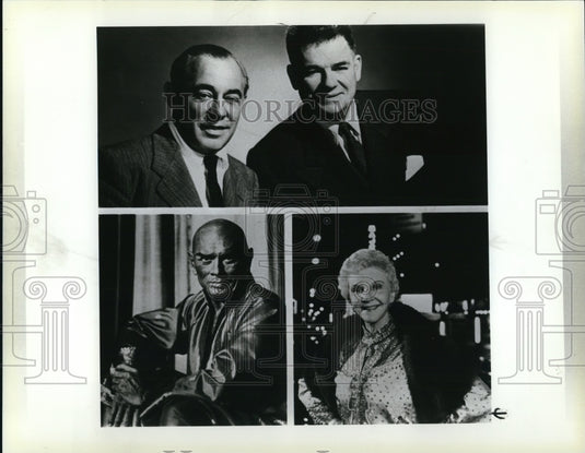 1985 Press Photo Yul Brynner Mary Martin "The Sound Of American Music"- Historic Images