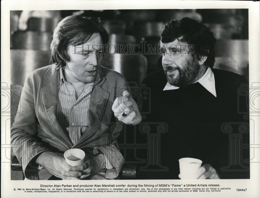 1980 Press Photo Director Alan Parker producer Alan Marshall "Fame" - cvp49909- Historic Images