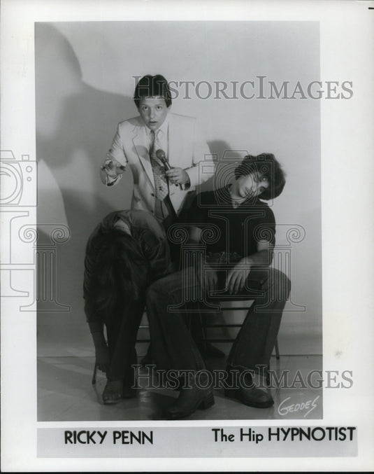 1982 Press Photo Ricky Penn, The Hip Hypnotist - cvp50171- Historic Images