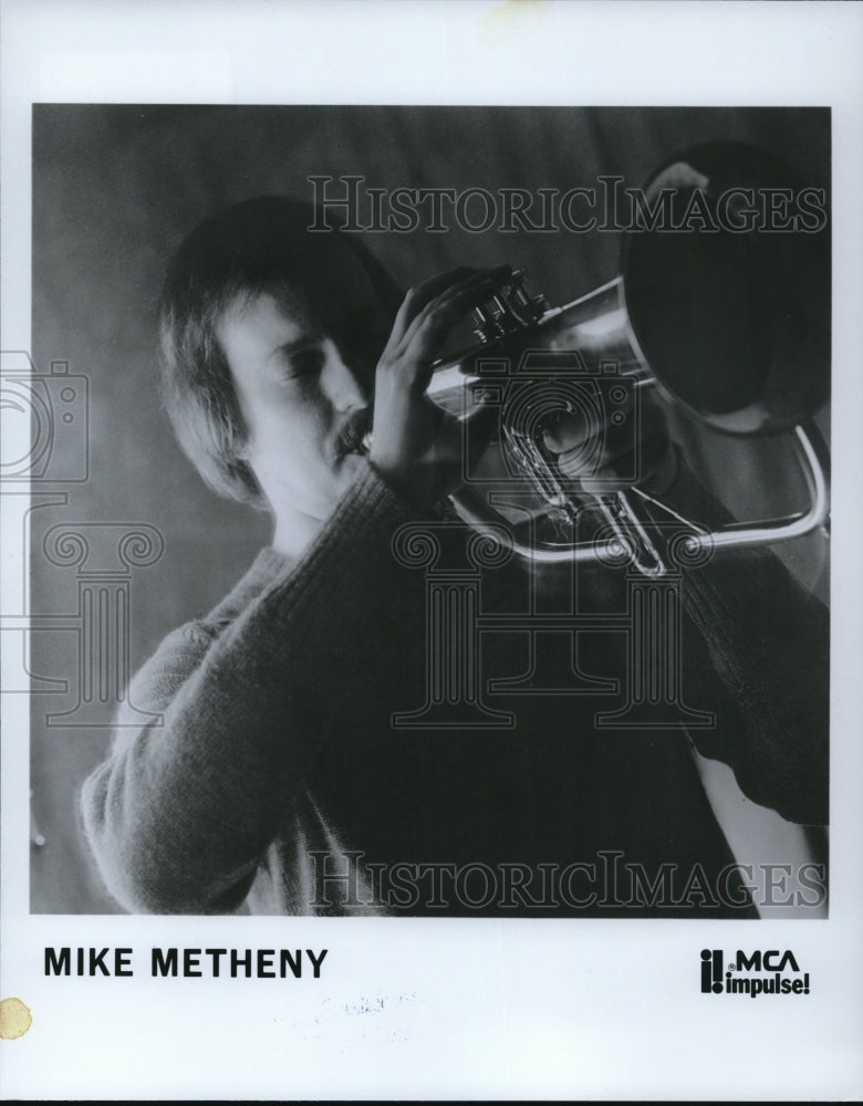 1986 Press Photo Mike Metheny- Historic Images