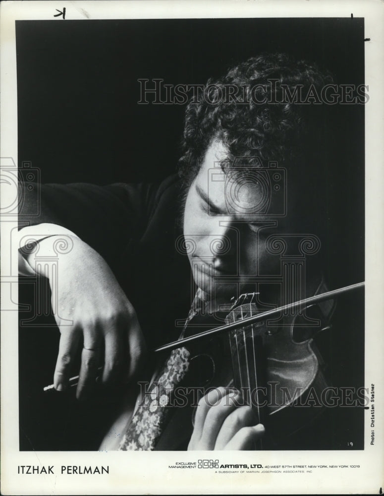 1982 Press Photo Itzhak Perlman Musician - cvp50290- Historic Images